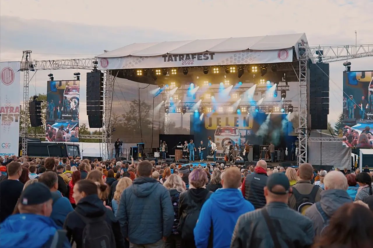 Hudební festival TATRA FEST pro zaměstnance CSG a Promet Group