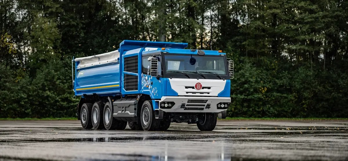 A major innovation in the CSG Group is the development of the hydrogen Tatra