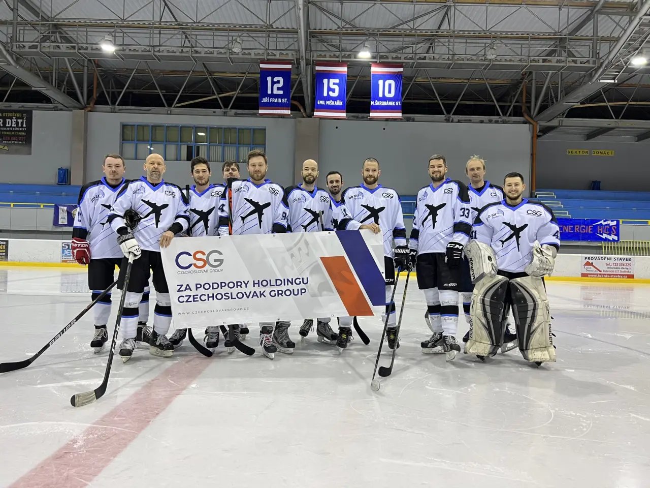 Purchase of a new set of jerseys, including other equipment for the Job Air Technic hockey team